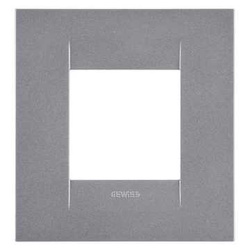 Gewiss Chorus Rama Geo International 2-Module, Titanium GW16422VT