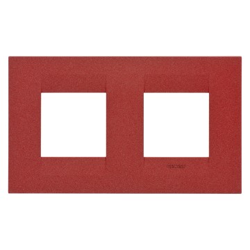 Gewiss Chorus Rama Geo International 2X2 Modulee H Ruby GW16423VR