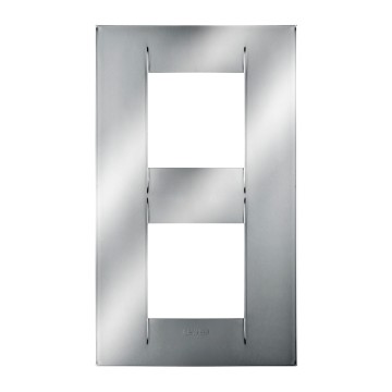 Gewiss Chorus Rama Geo International 2X2 Modulee V 71 Chrome GW16424MC