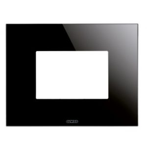 Gewiss Chorus Rama Ice 3-Module Black GW16903CN