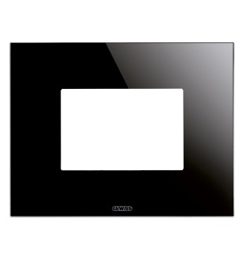 Gewiss Chorus Rama Ice 3-Module Black GW16903CN