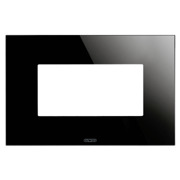 Gewiss Chorus Rama Ice 4-Module Black GW16904CN