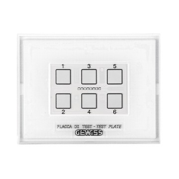 Gewiss Chorus Keyboard Test Rama 6 Ch. Knx/Easy GW16950