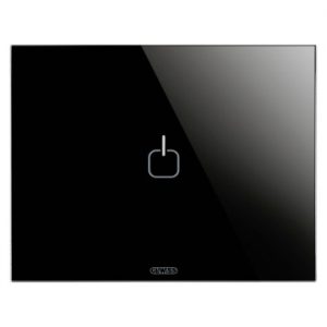 Gewiss Chorus Ice Touch Rama 3P Black 1 Symb GW16951CN