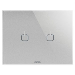 Gewiss Chorus Ice Touch Rama 3P Titanium 2 Symb GW16952CT