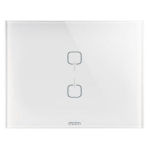 Gewiss Chorus Ice Touch Knx Rama Alb 2 Symb GW16962CB