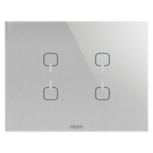Gewiss Chorus Ice Touch Knx Rama Titanium 4 Symb GW16964CT