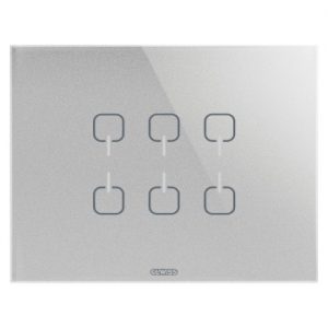 Gewiss Chorus Ice Touch Knx Rama Titanium 6 Symb GW16966CT