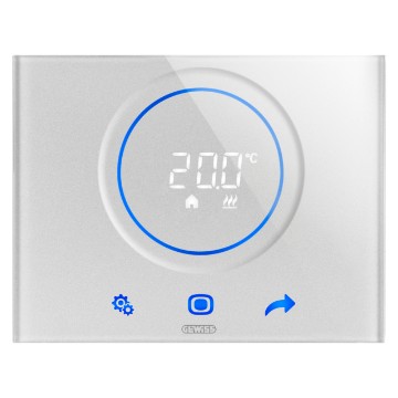 Gewiss Chorus Knx/Easy Ice Termostats Titanium GW16974CT