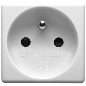Gewiss System 16A 2P+E Francez Priza Outlet Sy/Wt GW20207