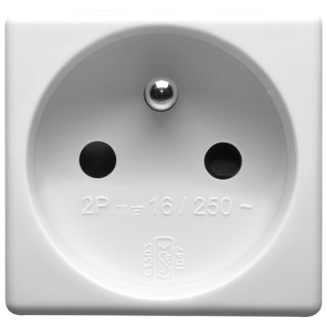 Gewiss System 16A 2P+E Francez Priza Outlet Sy/Wt GW20207
