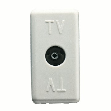 Gewiss System Thr.Res.Tv-Priza 20Db Sy/Wt GW20229