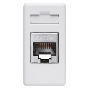 Gewiss System Phone S.-Outlet Rj45 Cat.5E Sy/Wt GW20243