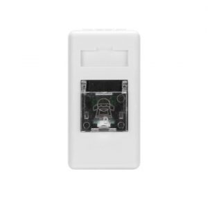 Gewiss System Telephone Jack Rj11 Sy/Wt GW20251