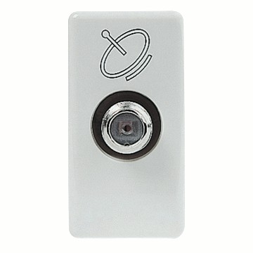 Gewiss System Priza Tv/Sat Sock.10Db F-Female Sy/Wt GW20392