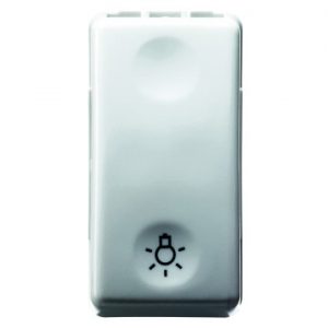 Gewiss System Buton Cu Revenire-1P No 10A -Light- Sy/Wt GW20513