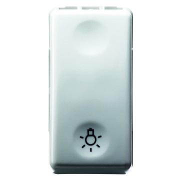 Gewiss System Buton Cu Revenire-1P No 10A -Light- Sy/Wt GW20513