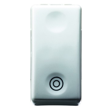 Gewiss System Buton Cu Revenire-2P No 10A Sy/Wt GW20517