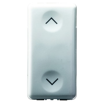 Gewiss System Buton Cu Revenire-1P No+No 10A V.Arrow Sy/Wt GW20521