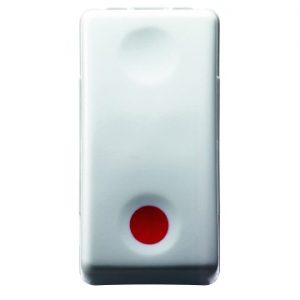 Gewiss System Buton Cu Revenire-1P Nc+Aux No -Stop- Sy/Wt GW20523