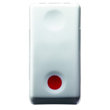 Gewiss System Buton Cu Revenire-1P Nc+Aux No -Stop- Sy/Wt GW20523