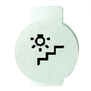 Gewiss System Symbol Disc Stair Light GW20540