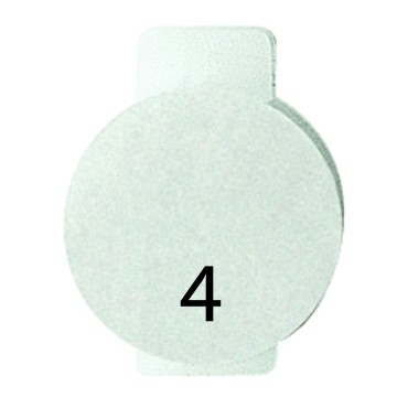 Gewiss System Symbol Disc Four GW20564