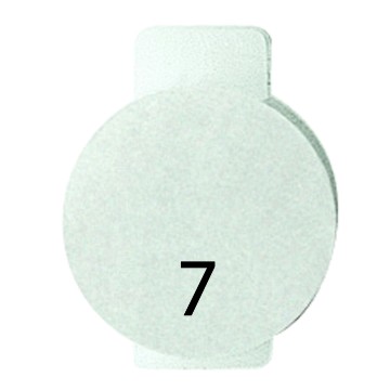 Gewiss System Symbol Disc Seven GW20567