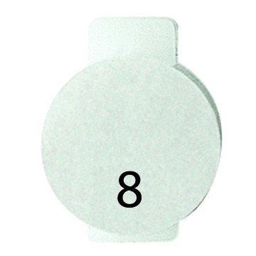 Gewiss System Symbol Disc Eight GW20568