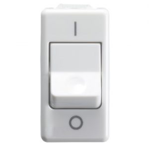 Gewiss System Switch-2P 25A Sy/Wt GW20585
