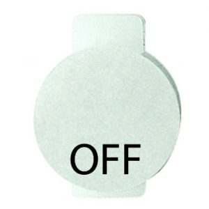 Gewiss System Symbol Disc ''Off'' GW20594