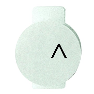 Gewiss System Symbol Disk ''Vertical Arrow: Up'' GW20596