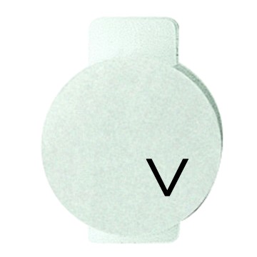 Gewiss System Symbol Disk ''Vertical Arrow: Down'' GW20597