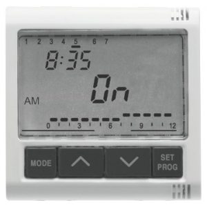 Gewiss System Dly/Wkly Electronic Timer 1Channel W GW20825