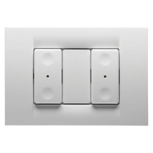 Gewiss System 2-Channel Buton Cu Revenire Panel+Rama S/W/V GW20892