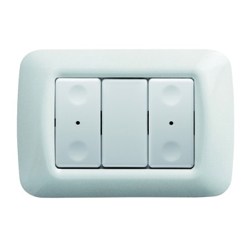 Gewiss System 2-Channel Buton Cu Revenire Panel+Rama S/W/T GW20992