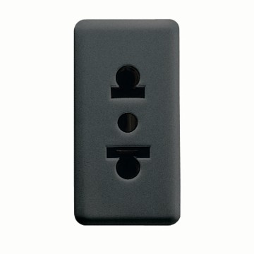 Gewiss System 10/15A 2P+E Euroam.Priza Outlet Sy/Bk GW21212