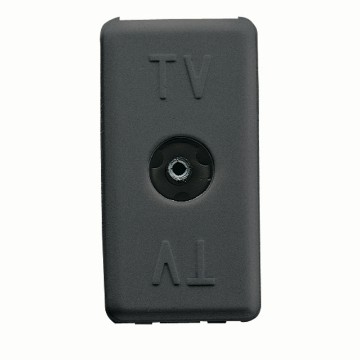 Gewiss System End-Of-Line Tv-Priza 750 Ohm Sy/Bk GW21230