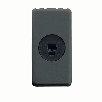 Gewiss System Din 41529 Loudspeaker Outlet Sy/Bk GW21241