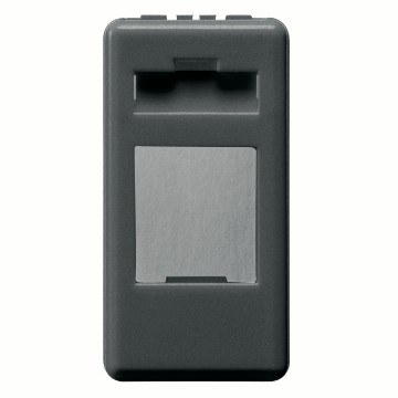Gewiss System Enclosure For Rj45 Amp Sy/Bk GW21270