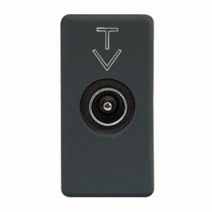 Gewiss System Tv-Priza-14Db C.M.9,5Mm Sy/Bk GW21383