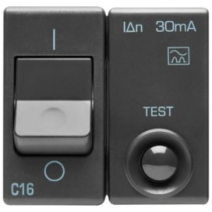 Gewiss System Siguranta Diferentiala 1P+N C16 Idn 30Ma 230V 3Ka Sy/Bk GW21450