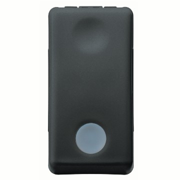 Gewiss System Switch-2P 16A Luminous 230V Sy/Bk GW21504