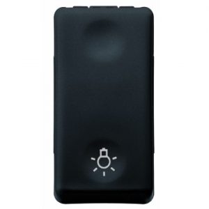 Gewiss System Buton Cu Revenire-1P Na 10A -Light- Sy/Bk GW21513
