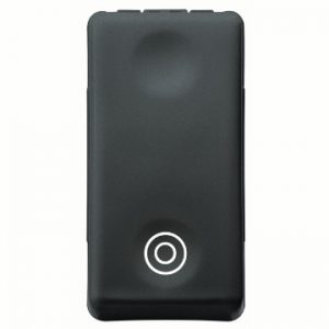 Gewiss System Buton Cu Revenire-2P Na 10A Sy/Bk GW21517