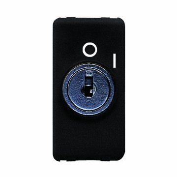 Gewiss System Key-Op.Buton Cu Revenire-1P 10A Na Sy/Bk GW21530