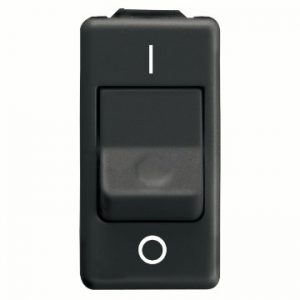 Gewiss System Switch-2P 25A Sy/Bk GW21585