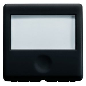 Gewiss System Buton Cu Revenire-Name Rama 2M Illum.Sy/Bk GW21591