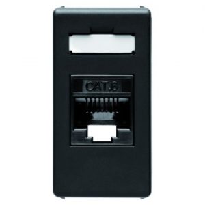 Gewiss System Priza-Outlet Rj45 Cat6 Utp Sy/Bk GW21684