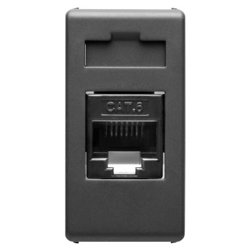Gewiss System Priza-Outlet Rj45 Cat6 Utp Sy/Bk GW21685